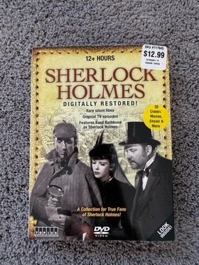 Sherlock Holmes Digitally Restored DVD Collection - Yellow/Brown Cover